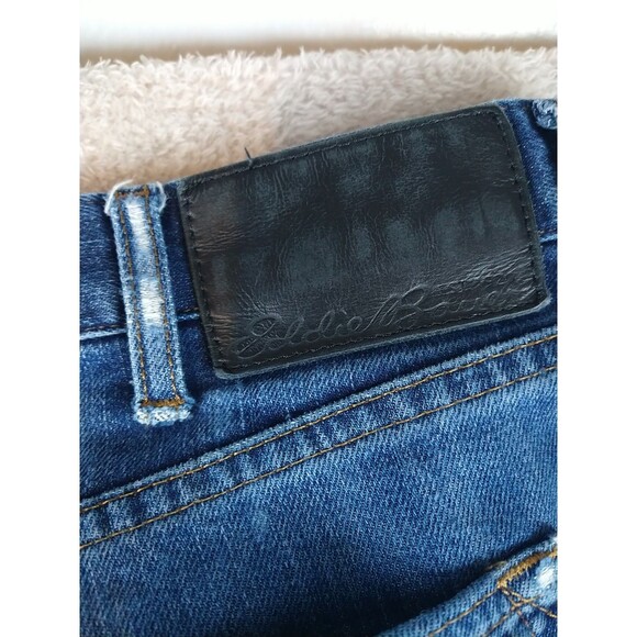 Eddie Bauer Flannel Lined Jeans Men's 36x34 Blue Denim Straight  Fit Medium Wash - Picture 14 of 16